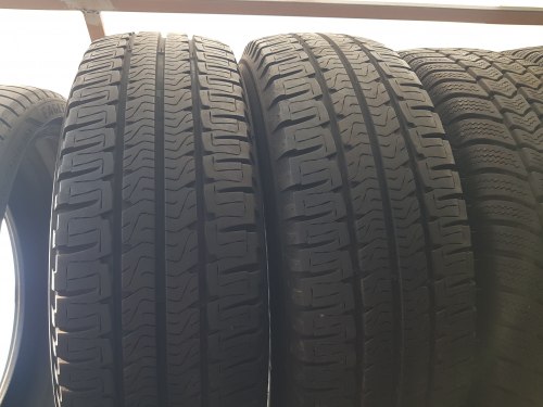 Пара шин 225 75 R16c Michelin Agilis Camping 20г. Остаток 85%