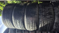 Комплект шин 295 40 R21 Pirelli Scorpion winter остаток75% 6мм. В одной шине латка бок
