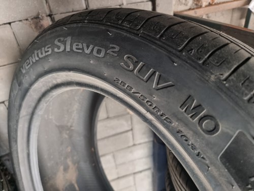 Пара шин 255 50 r19 Hankook Ventus s1evo2 suv (MO)14.17г. 80%остаток
