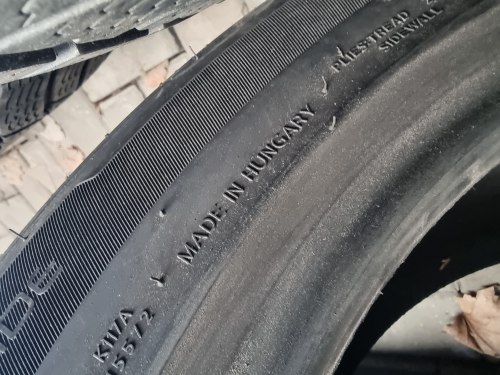Пара шин 255 50 r19 Hankook Ventus s1evo2 suv (MO)14.17г. 80%остаток