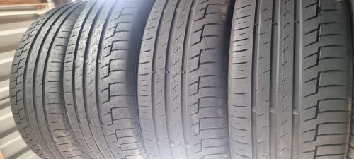 Комплект шин 225 55 r17 Continental PremiumContact 6 21г. 5.5-6mm 80% остаток