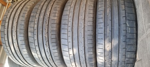 Комплект шин 255 40 r21 Continental SportContact6 R01 21г.как новая