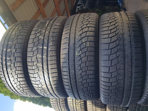 Комплект шин 225 55 R17 Nokian WRa4 18г. Остаток 85%