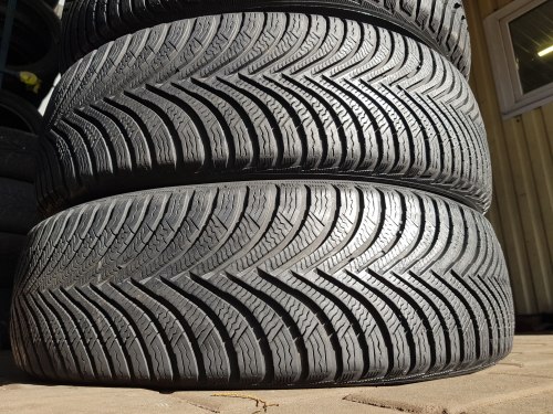 Комплект шин 195 55 R20 Michelin Alpin 5 остаток 85-95% 23г.