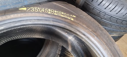 Комплект шин 235 45 r18 Vredestein WintracPro 85% остаток 6.5мм 7мм 21г.-23г