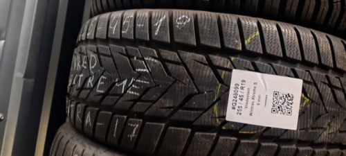 Пара шин 255 45 r19 Vredestein Wintrac Xtreme S 22г.95% ост.8mm.