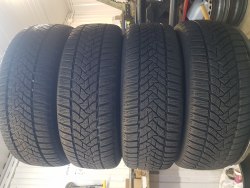 Комплект шин 205 55 R16 Dunlop Winter sport 5 остаток 90% 22г.