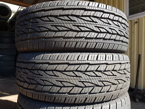 Комплект шин 255 60 R18 Continental ContiCrossContact LX 2 17г 19г. Остаток пара 99% пара 90