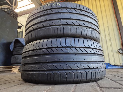 Пара шин 255 40 r20 Continental ContiSportContact5 SUV conti seal 22г остаток 98%