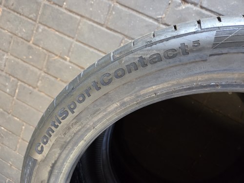 Пара шин 255 40 r20 Continental ContiSportContact5 SUV conti seal 22г остаток 98%