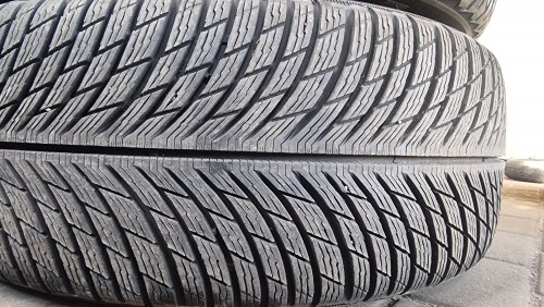 Комплект шин 265 55 r19 Michelin Pilot alpin 5suv 113H 42.19г. 99% остаток как новая 9мм