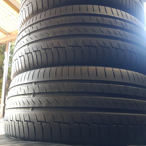 Комплект шин 265 45 R21 Continental Premium contact 6 AO 19г.-20г. Остаток 90%
