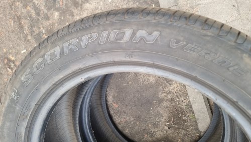Пара шин 285 45 r20 Pirelli Scorpion verde AO 4.5mm 70%остаток