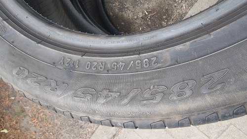 Пара шин 285 45 r20 Pirelli Scorpion verde AO 4.5mm 70%остаток