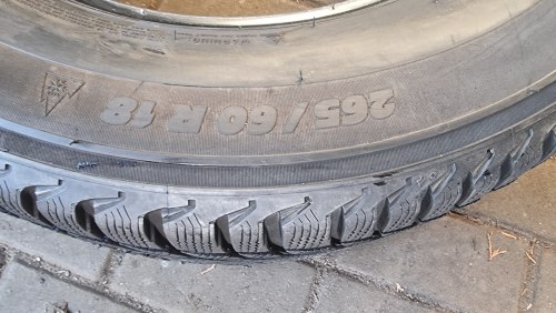 Комплект шин 265 60 R18 Michelin Latitude alpin la2 остаток 90%