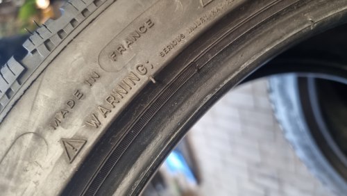 Комплект шин 255 40 R19 Michelin Pilot alpin pa4 7mm. остаток 90%