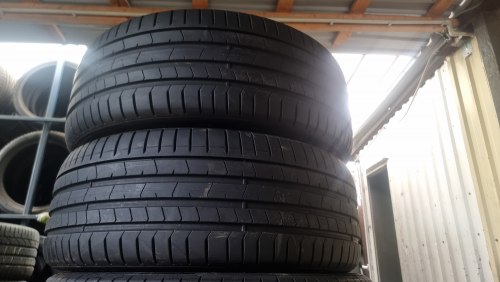 Пара шин 245 40 r20 Pirelli Pzero pz4 rsc 21г. Омолог.bmw Как новая 95% остаток 6.5мм