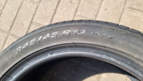 Комплект шин 245 45 r19 Pirelli Pzero омологация bmw 20г. 4мм
