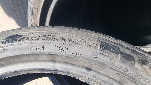 Комплект шин 255 40 R20 Hankook Ventus S1 evo2 SUV AO 21г. Остаток 90%