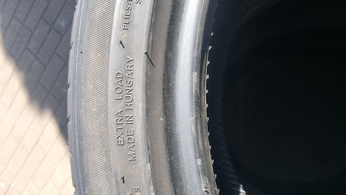 Комплект шин 255 40 R20 Hankook Ventus S1 evo2 SUV AO 21г. Остаток 90%