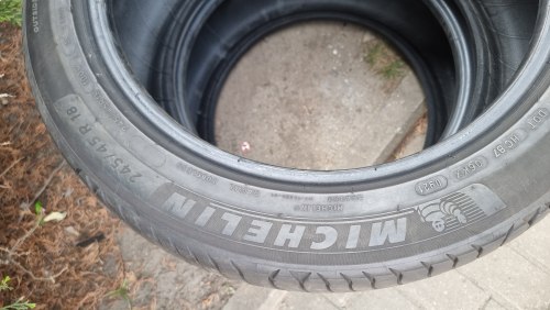 Пара шин 245 45 r18 Michelin Primacy 4 21г. 90% остаток