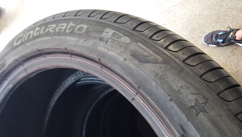 Пара шин 225 50 r18 Pirelli Cinturato p7 rsc 95w bmw 7.5mm