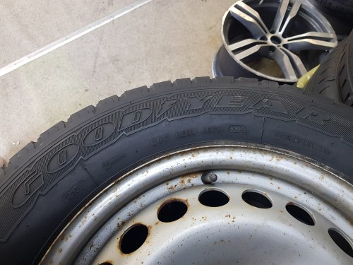 Пара шин 215 65R16C Goodyear Marathon cargo 106/104T 19г. Остаток 100%