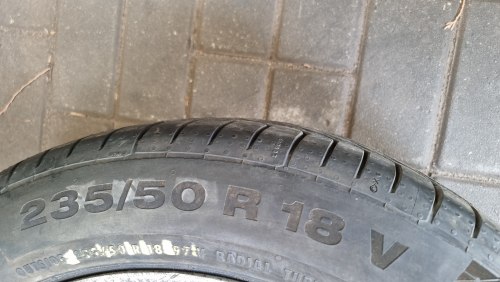 235 50 r18 Continental ContiSportContact 5 (MO) suv 100% остаток, новое