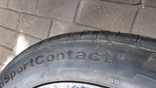 235 50 r18 Continental ContiSportContact 5 (MO) suv 100% остаток, новое