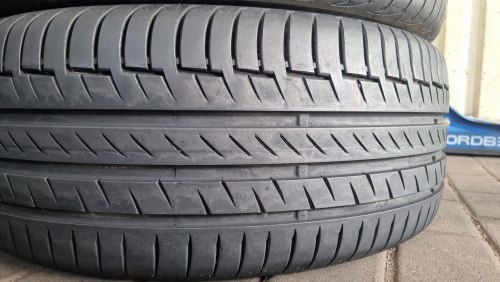 Комплект шин 235 50 R19 Continental Premium Contact 6 V XL extra load 23г. Сост.90% остаток