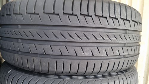 Комплект шин 235 50 R19 Continental Premium Contact 6 V XL extra load 23г. Сост.90% остаток