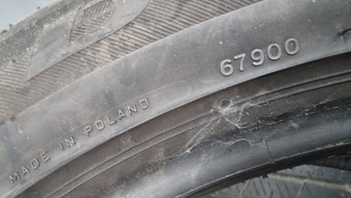 275 45 r20 Bridgestone Dueler H/P sport остаток 90% 6.5mm 110w