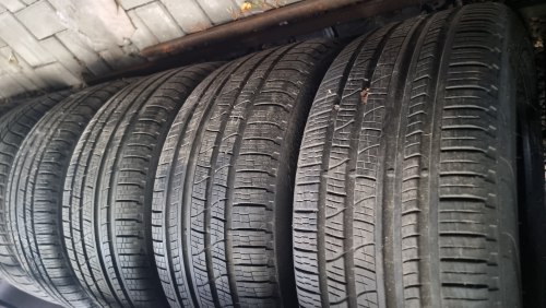 Комплект шин 265 45 r20 Pirelli Scorpion verde allseason 19г. Как новые порше зад 295 40 r20 разноширокие