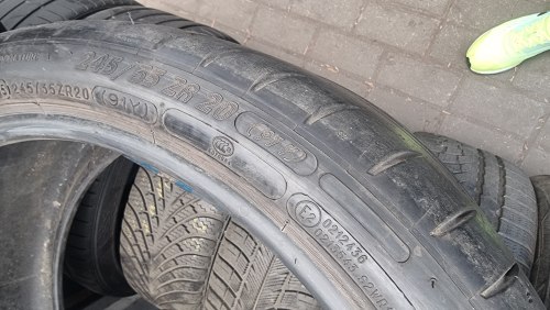 245 35 r20 Michelin Pilot Sport Cup2 (NO)4715, без отбойный 90%остаток 5мм