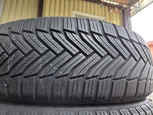 Пара шин 195 55 R20 Michelin Alpin 6 21г. Остаток 85%