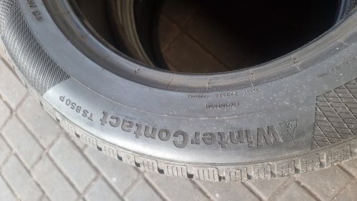 Пара шин 255 55 r18 Continental WinterContact ts850p19-20г. 7мм