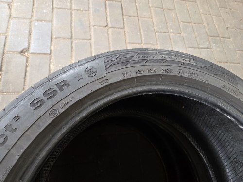 Пара шин 275 40 R20 Continental ContiSportContact 5 SSR RSC SUV 21г. Остаток 85%
