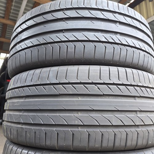 Комплект шин 235 45 R20 Continental ContiSportContact 5 SUV пара22г, пара б.г остаток 6.7мм-7.2мм