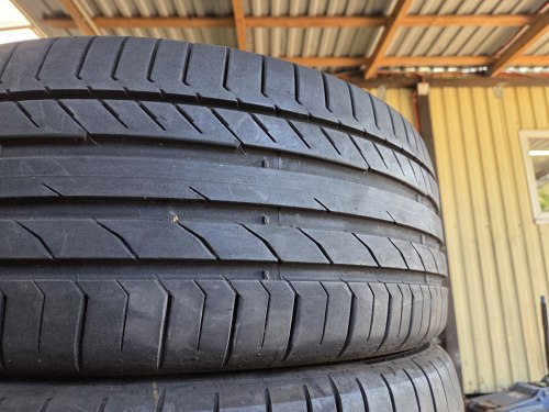 Пара шин 235 45 R20 Continental ContiSportContact 5 SUV 22-23г остаток 95%