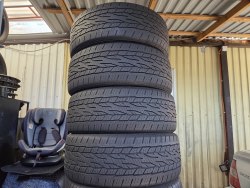 Комплект шин 225 55 R18 Continental ContiCrossContact LX2 21г. Остаток 70%