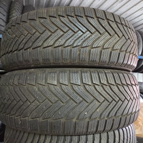 Пара шин 215 65 R16 Michelin Alpin 6 19г. Остаток 90%