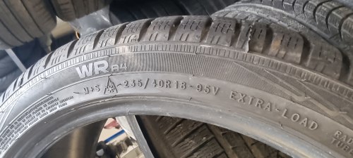 Комплект шин 235 40 r18 Nokian Wra4 18г 95v 8mm-6.7мм