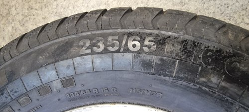 235 65 r16c Continental VancoFourSeason 2 N E W 99.9% остаток