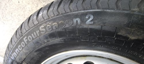 235 65 r16c Continental VancoFourSeason 2 N E W 99.9% остаток