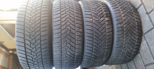 Комплект шин 225 45 r18 Dunlop Winter Sport 5 95v 85%остаток 6-6.5mm 20г.