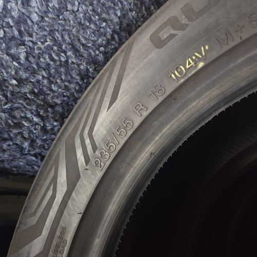 Комплект шин 235 55 R18 Vredestein Quatrac pro остаток 85% 20г. Комплект шин 235 55 R18 Vredestein Quatrac pro остаток 85% 20г.