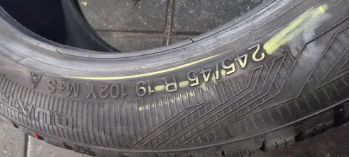 245 45 r19 Vredestein Qatrac Pro 80% остаток 6.5мм. 21г.