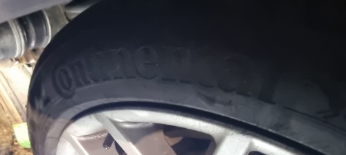 Комплект шин 235 50 R19 Continental Premium contact 6 23г. Сост.95% 6.5mm