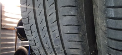 Комплект шин 235 50 R19 Continental Premium contact 6 23г. Сост.95% 6.5mm