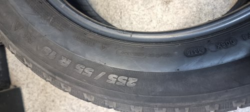 Комплект шин 255 55 R18 Michelin Latitude alpin la2 MO 7mm пара 20г 4мм пара 15г